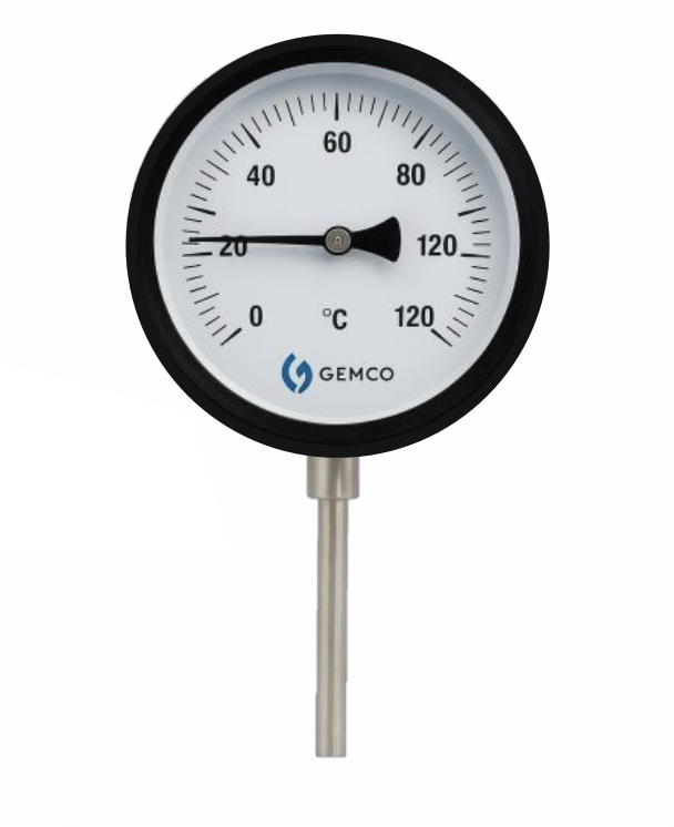 Bimetal Thermometer for Water and HVAC Systems